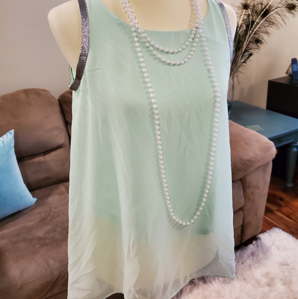 JLo Hi-Lo tank top